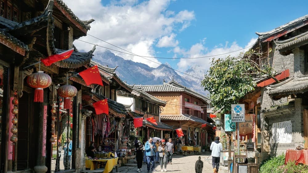 Bạch Sa Cổ Trấn Lệ Giang