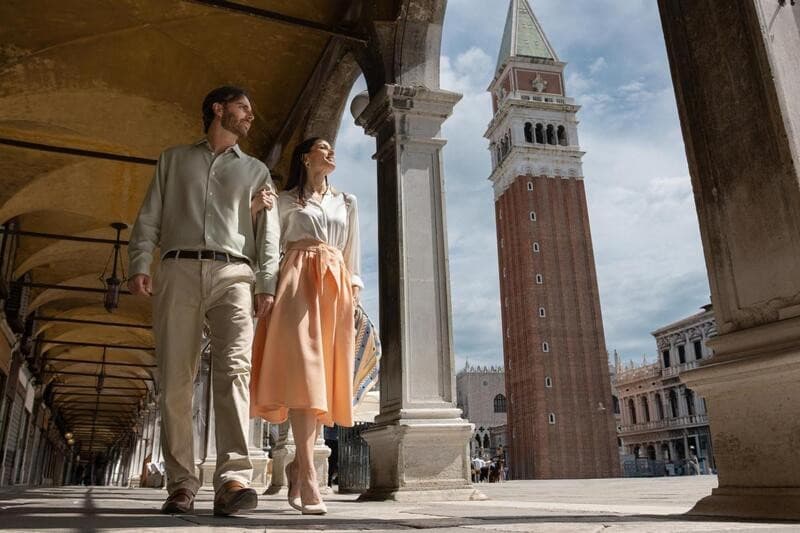 Quảng trường thánh Piazza San Marco