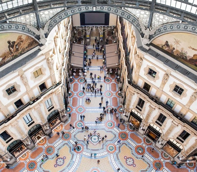 khu mua sắm galleria vittorio emanuele ii