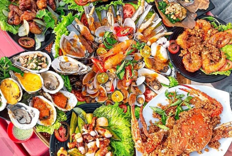 hải sản tươi