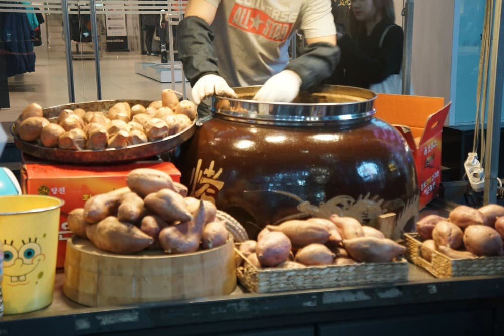 Khoai lang nướng
