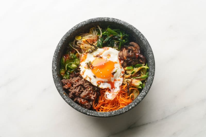 ẩm thực hàn quốc cơm trộn