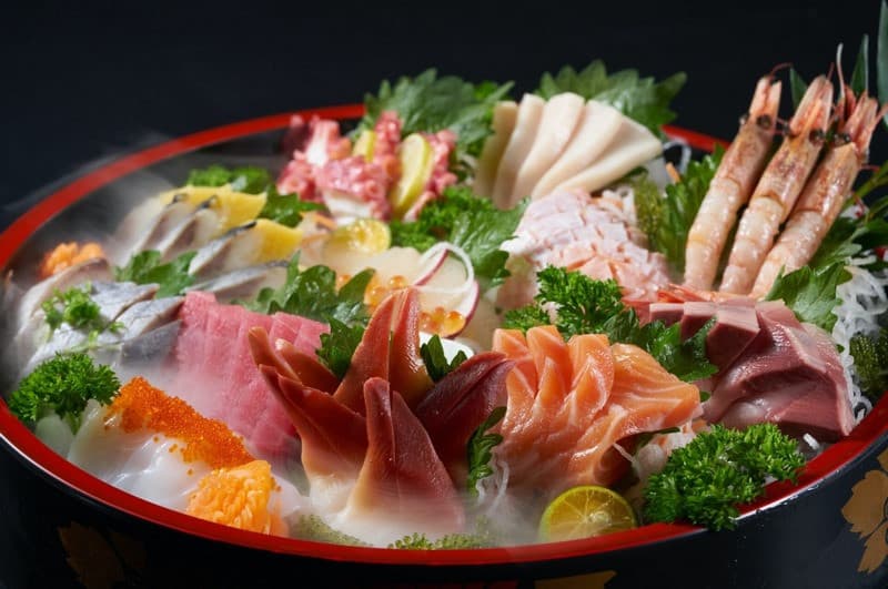 món ăn nhật bản sashimi