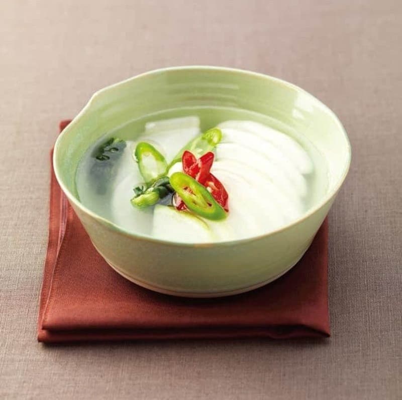 Kim chi củ cải thanh mát