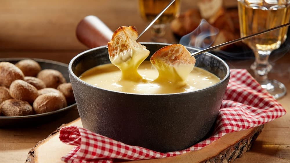 Phô mai Fondue ở Thụy Sĩ