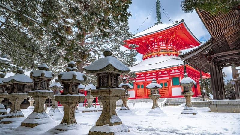 Mùa tuyết tại Nhật Bản