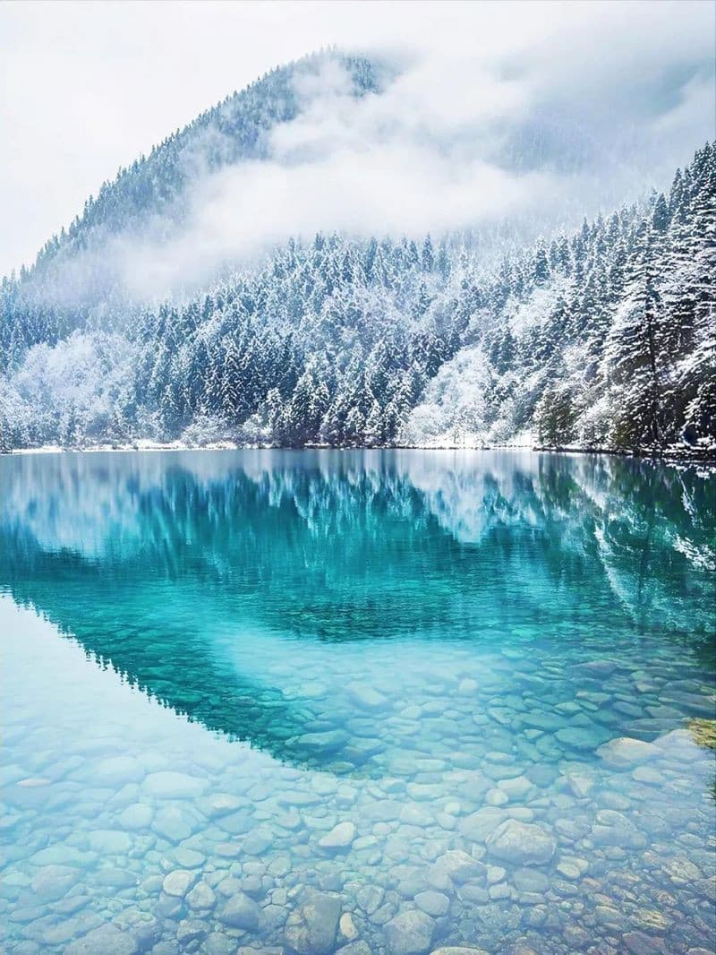 Khám phá Cửu Trại Câu mùa đông