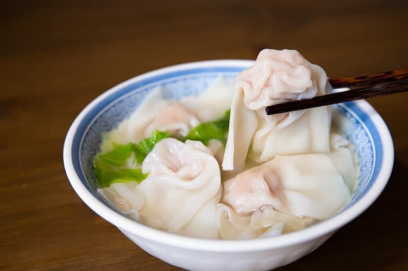 ẩm thực hoành thánh mùa đông nam kinh trung quốc