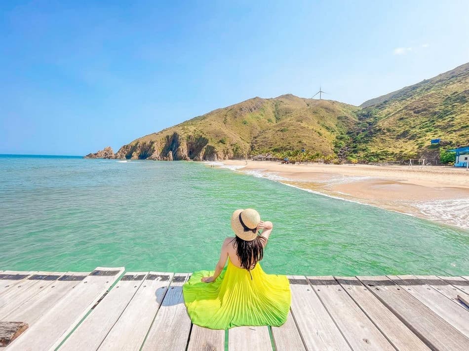 Biển Quy Nhơn Tết