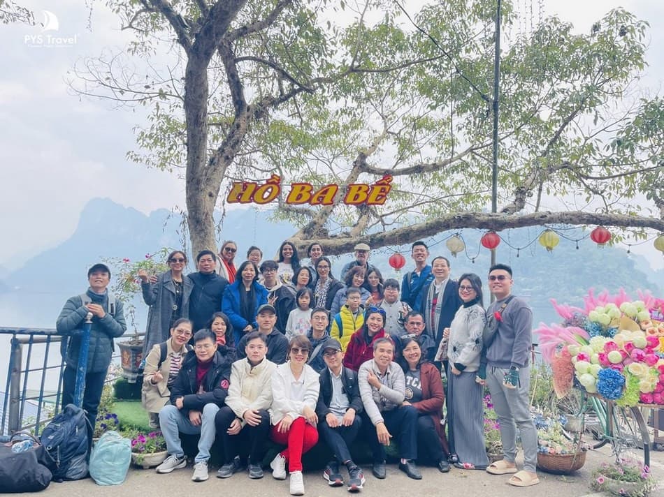 Hồ Ba Bể dịp tết