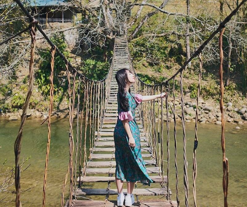  cầu mây bản tả van