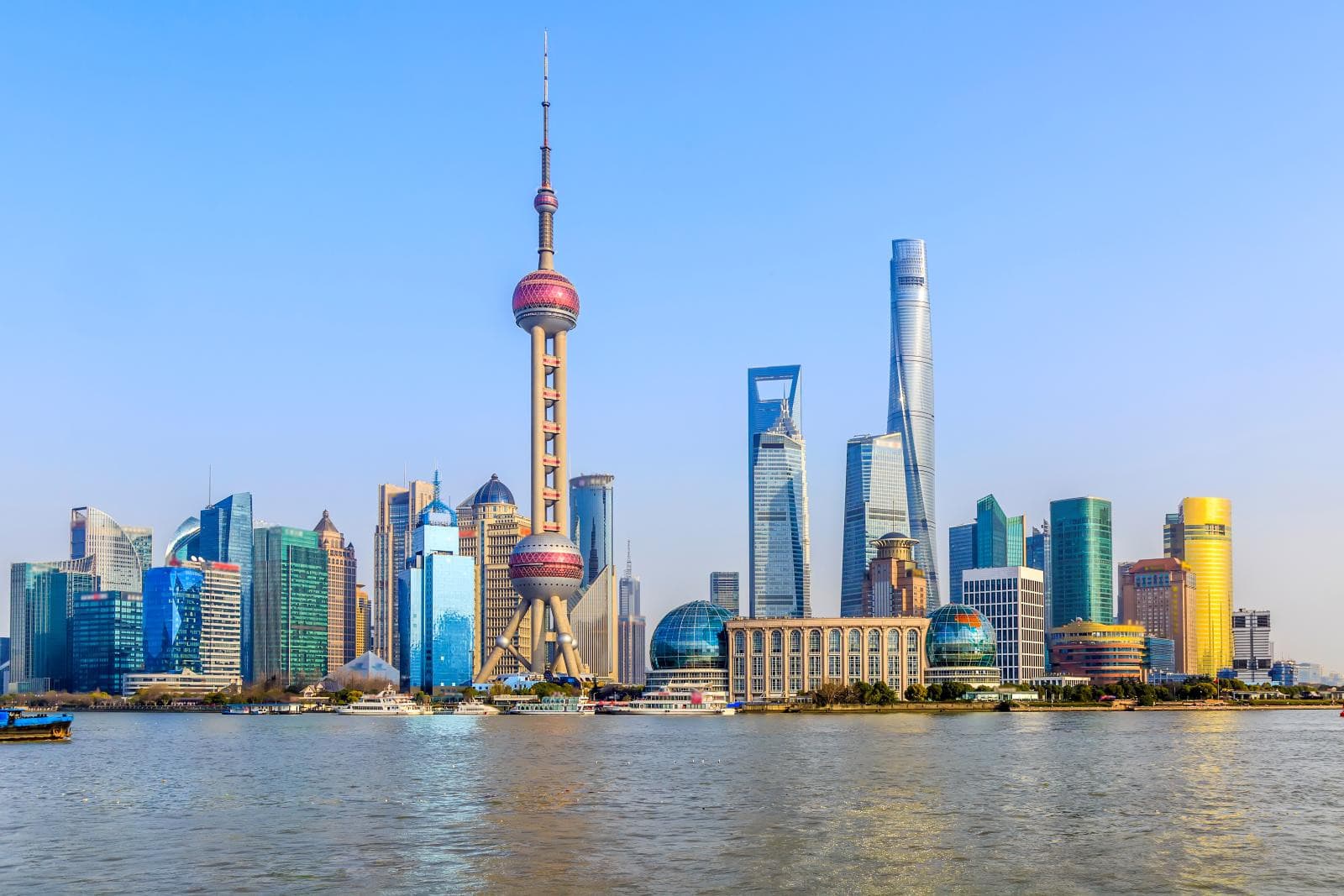 bến thượng hải, tour bắc kinh - thượng hải- hàng châu - trượt tuyết 7 ngày 6 đêm tết nguyên đán