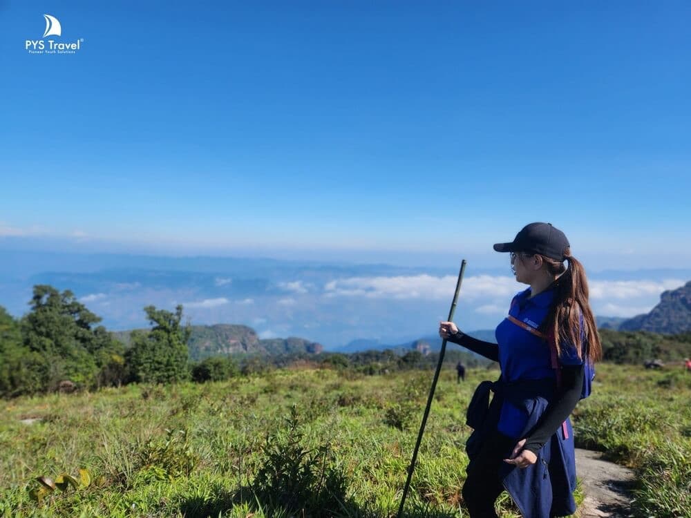 săn mây trên đỉnh Pha Luông