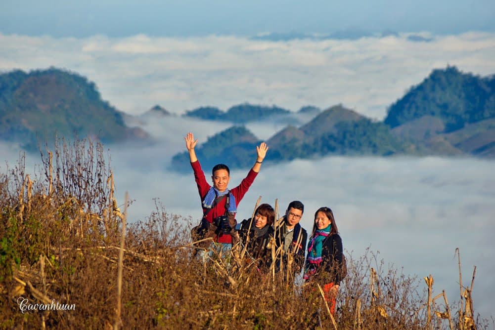 săn mây tại bản pa phách