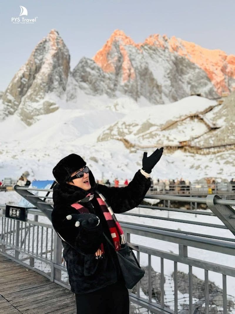 núi tuyết ngọc long,  tour Lệ Giang - Đại Lý - Shangrila 6 ngày 5 đêm