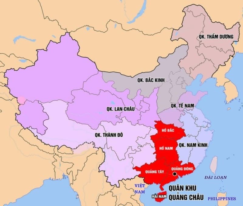 Bản đồ Quảng Châu