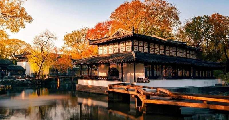 Sư Tử Lâm mùa thu