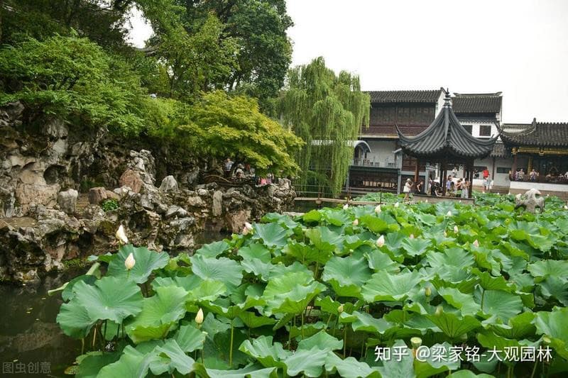 Hà Hoa Đình, Sư Tử Lâm Tô Châu