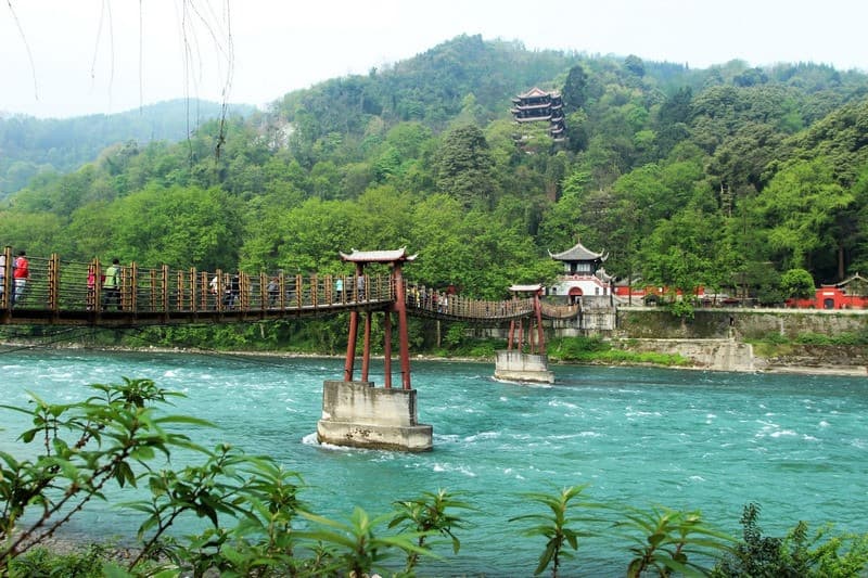 Cầu Anlan, du lịch Đô Giang Yển