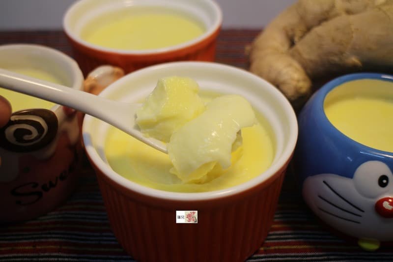 Pudding sữa gừng