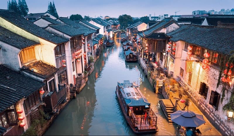 Ngắm cảnh phố cổ Tô Châu