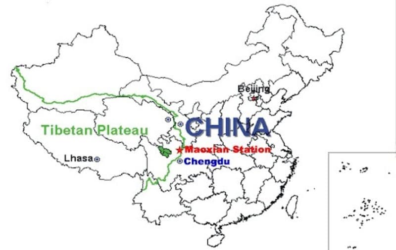 Bản đồ vị trí địa lý Huyện Mậu