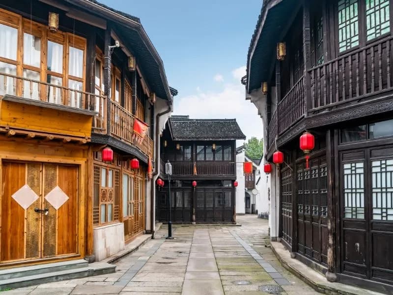 phố cổ hàng châu