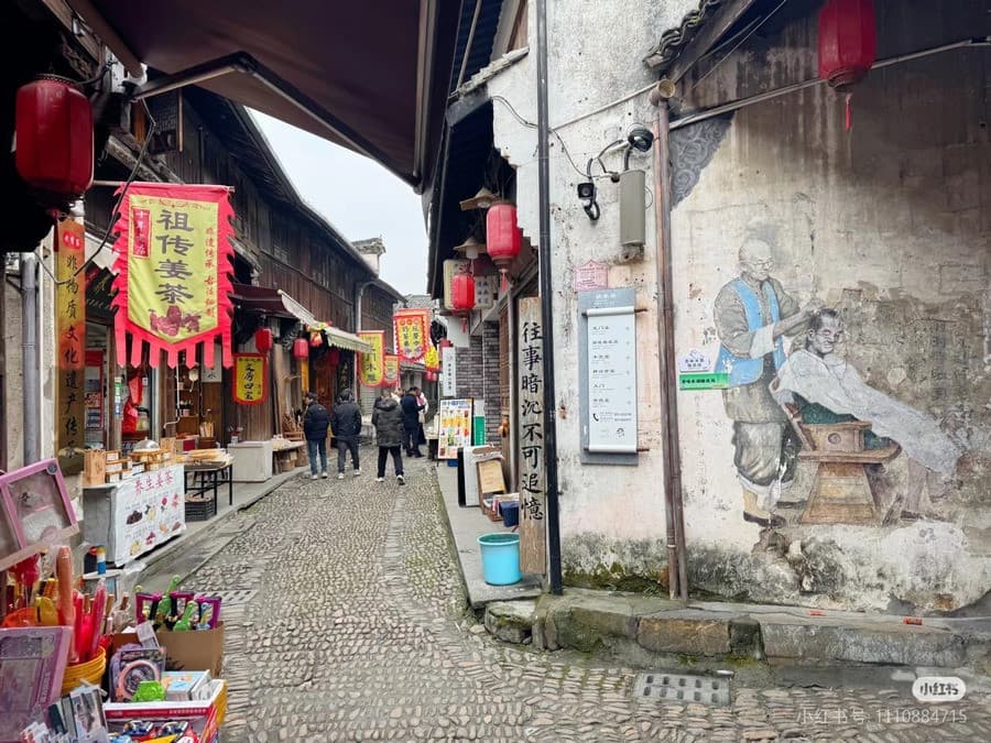 khu phố cổ Long Môn