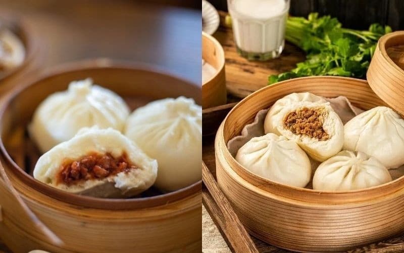 Món bánh bao hấp dẫn của Ô Trấn