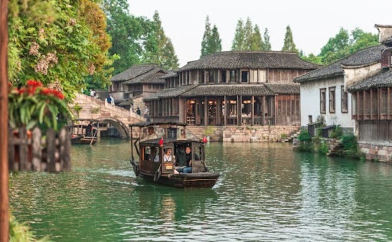 Nét kiến trúc đặc trưng của cổng Tây Ô Trấn