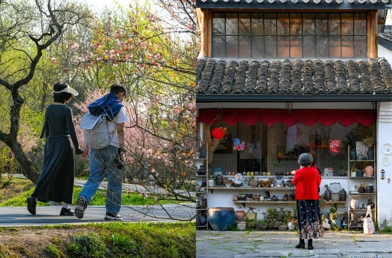 đi bộ công viên đầm lầy xixi