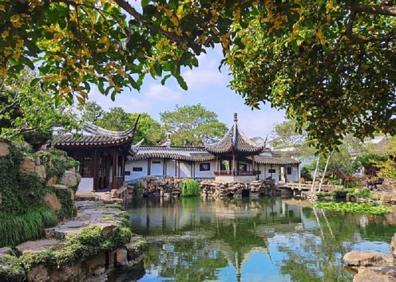 nghệ thuật vườn cổ