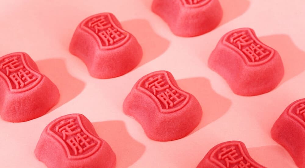 hình dáng màu sắc bánh dingsheng