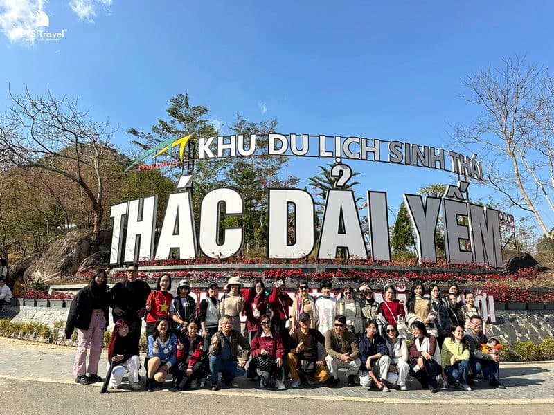 Thác Dải Yếm du lịch Sơn La