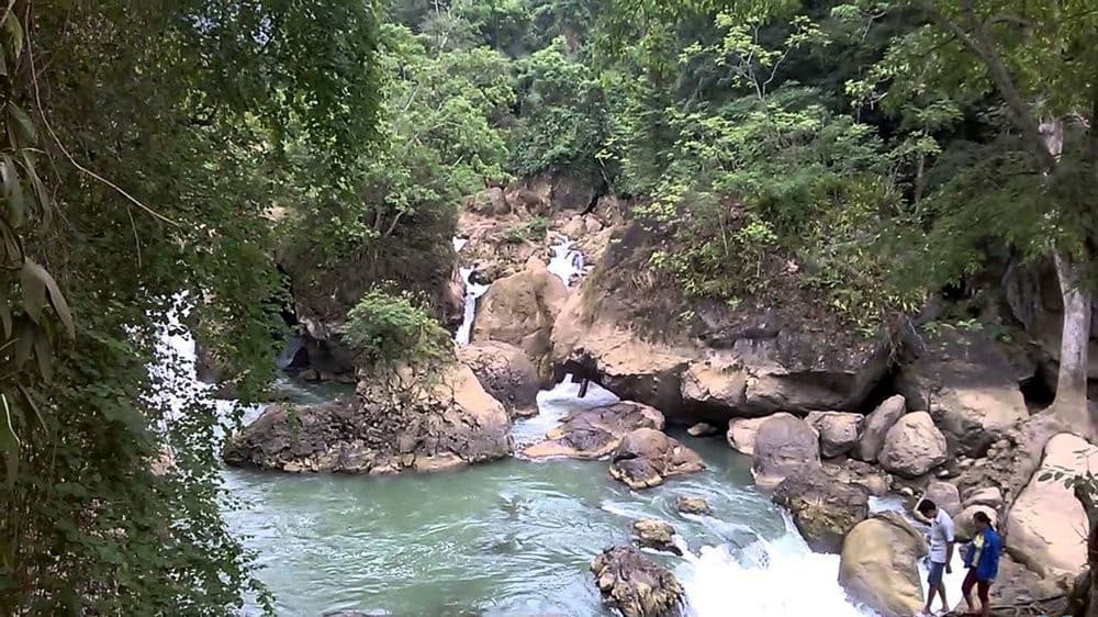 thác ở bắc kạn mùa mưa