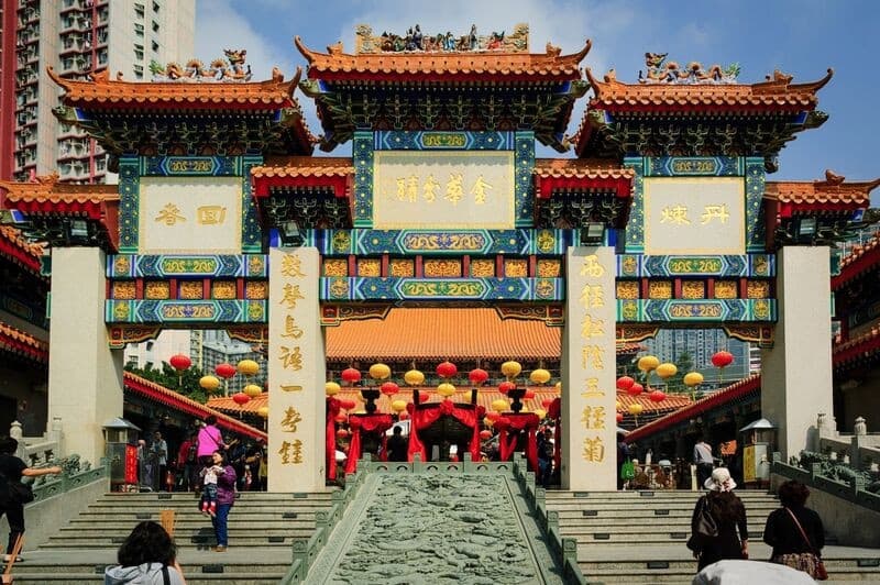 “Chùa Wong Tai Sin” (Miếu Huỳnh Đại Tiên)