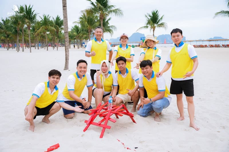 Sinh nhật 16 tuổi PYS Travel, teambuilding hạ long