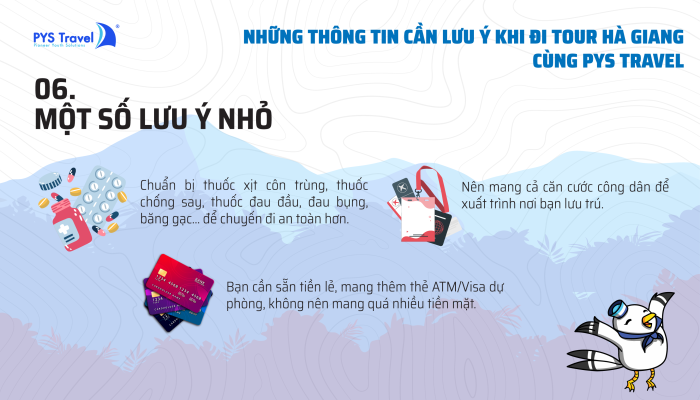 lưu ý khi đi tour Hà Giang