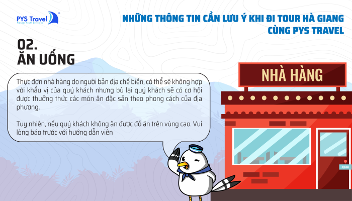 lưu ý khi đi tour Hà Giang