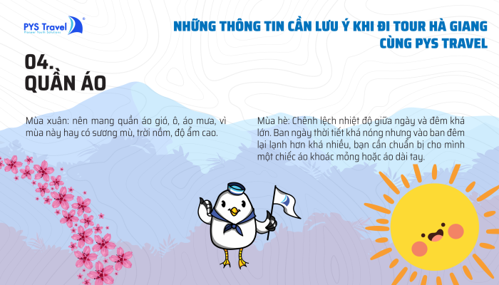 lưu ý khi đi tour Hà Giang