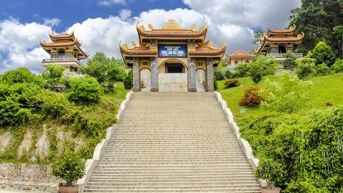 Thiền Viện Trúc Lâm An Tâm, tour du xuân miền bắc