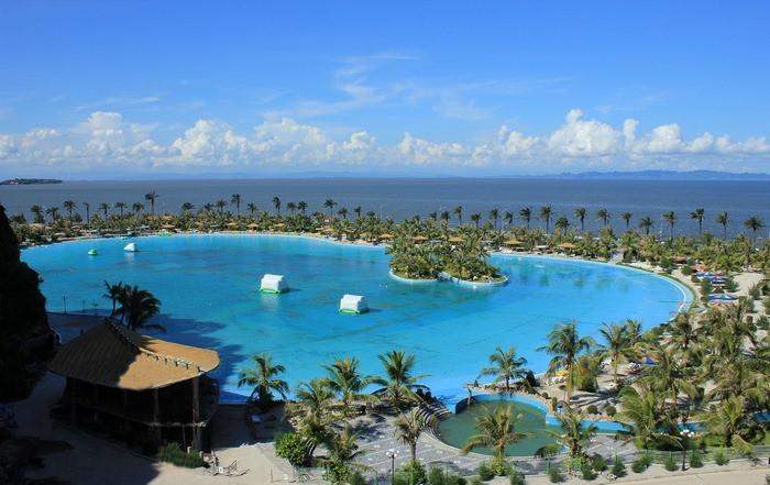 Resort có bể bơi tại Hòn Dấu