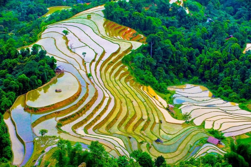 Hoàng Su Phì mùa nước đổ