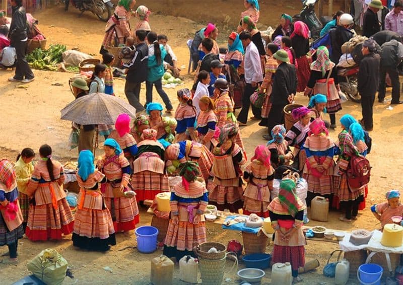 chợ phiên vùng cao
