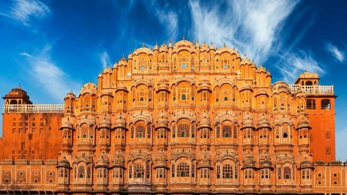 Lối vào đặc biệt hawa mahal