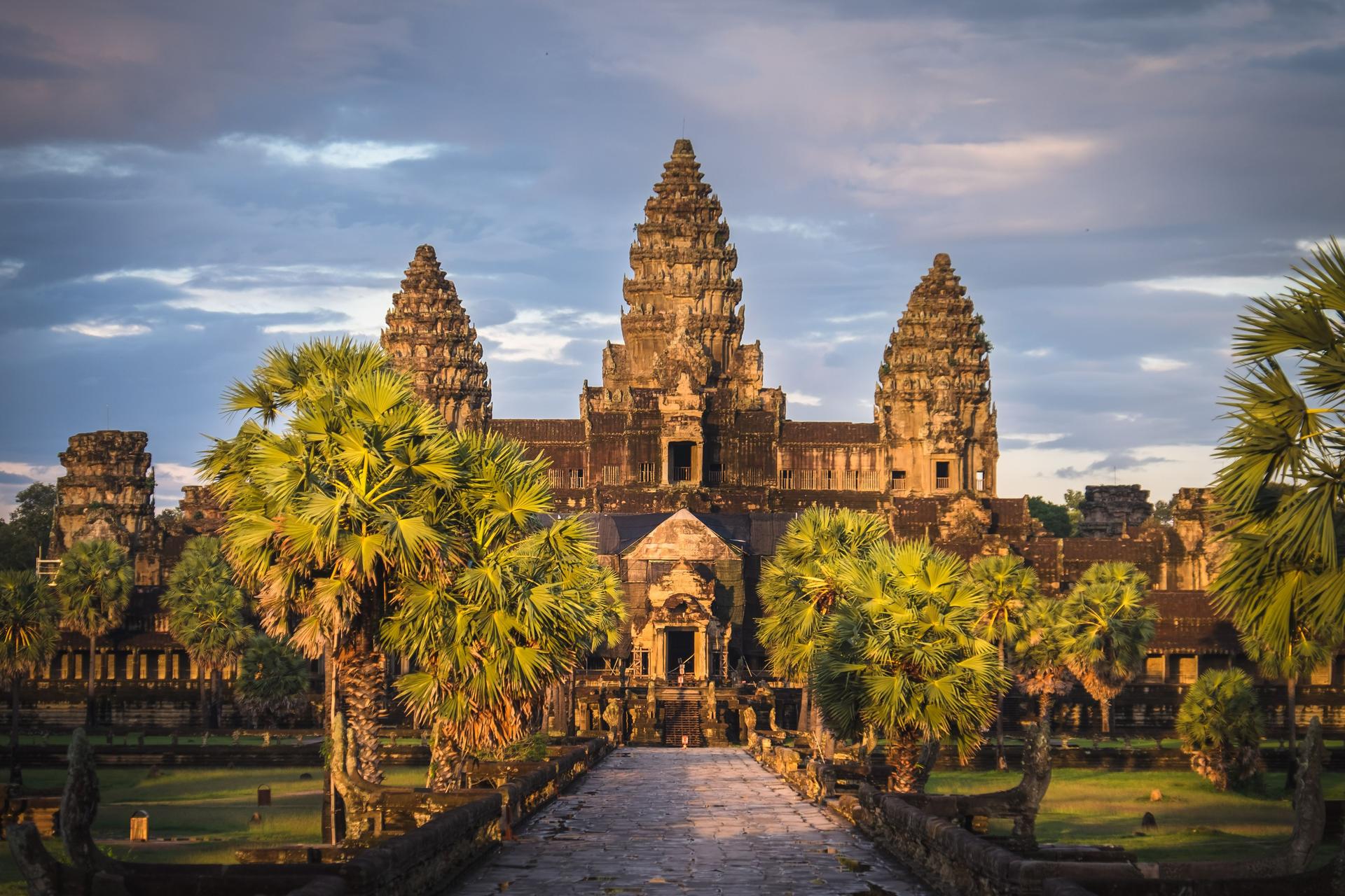 Angkor Wat chiều tà