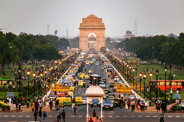 phố cổ delhi