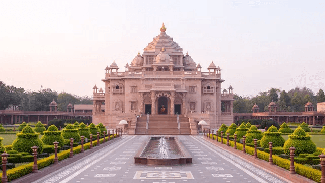 đền akshardham ấn độ