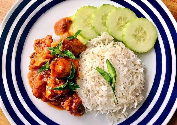 Cơm gà Tikka masala thu hút những thực khách sành ăn