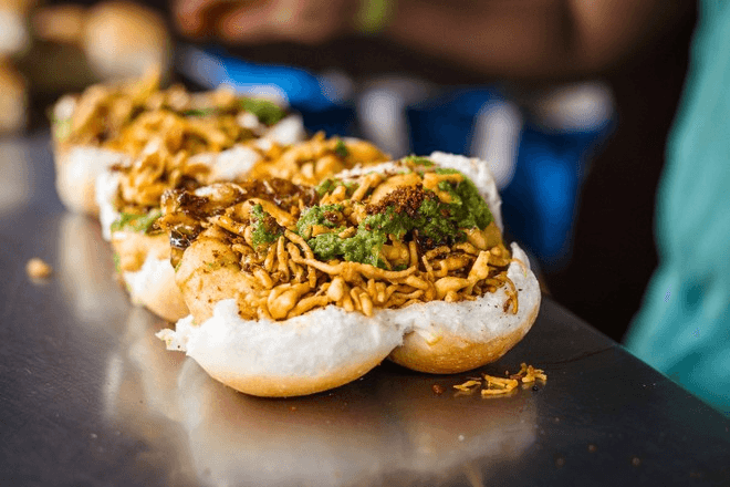 bánh vada pav ấn độ